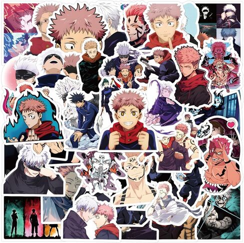 60Pcs GACHIAKUTA Stickers,New Japanese Anime Stickers for Teens,Cool Manga Sticker Pack,Cartoon Characters Stickers Anime Decorative Sticker for Teens Adults,Waterproof Decals for Laptop,Phone Case in Saudi Arabia