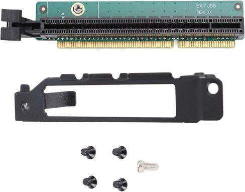 بطاقة Riser PCI E 16X، استبدال بطاقة محول الشبكة 5C50W00877، لـ P340 P350 M90Q P620 P1000 (مع لوحة خلفية) in Kuwait