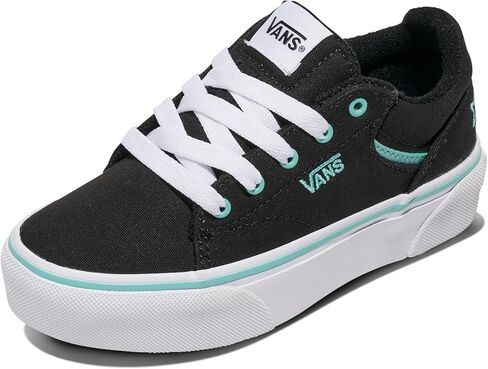 Vans Girl's Seldan Platform Shoe Fashion Sneakers, Retro Tennis Style for Everyday Wear in Saudi Arabia