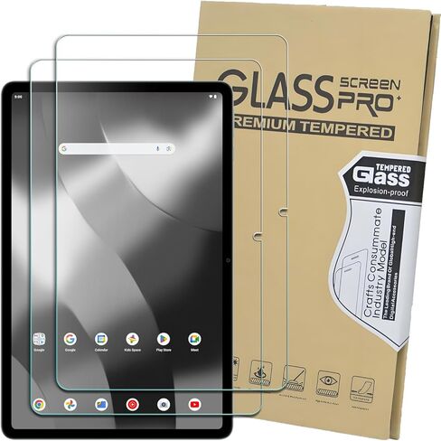 2 Pack Screen Protector for Onn 10.1" Tablet Gen4 2024/Onn 10.1" Kids Tablet 2024, 9H Hardness Tempered Glass Screen Protector, Bubble Free, HD Clear, S Pen Compatible, Case Friendly in Saudi Arabia