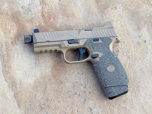 شريط قبضة مسدس Handleitgrips متوافق مع FN 545 وFN 510 - شريط قبضة مسدس مطاطي أسود، سهل التركيب، قطع غيار وإكسسوارات المسدس، مملوكة للمحاربين القدامى، صنع في الولايات المتحدة الأمريكية in Saudi Arabia