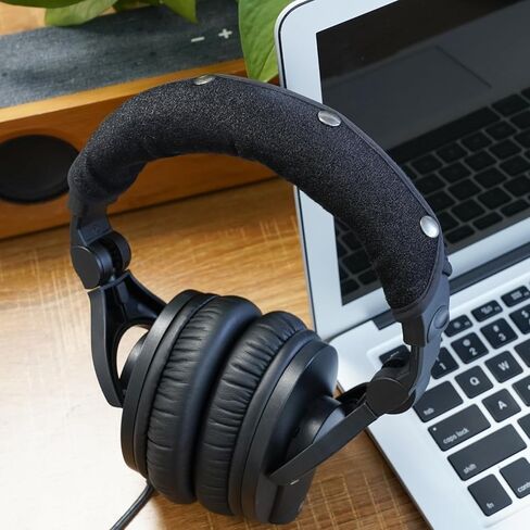 غطاء رأس واقي GEVO لسماعات Sennheiser HD280 / HD 280 Pro / HD300 / HD 300 Pro / HMD280 Pro / HMD281 Pro، لا مزيد من الجلد المتقشر، سهل التركيب، لا حاجة لأي أداة | أسود in Kuwait