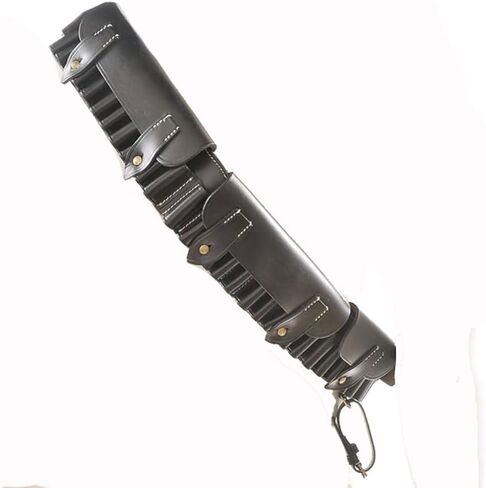 British Victorian Era Martini-Henry P-1882 Brown Leather Ammunition Bandolier - 50 Round Capacity in Saudi Arabia