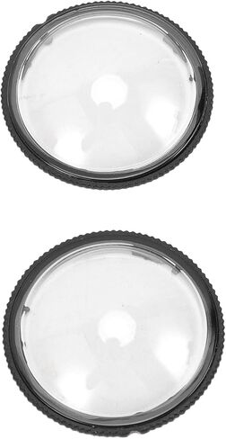 2Pcs Lens Guard Cover for X4 Lens Protector Case, Action Camera Accessories with Removable Twist Lock, Protective Cover Caps Dust & Drop Resistants High Definition Picture in Saudi Arabia