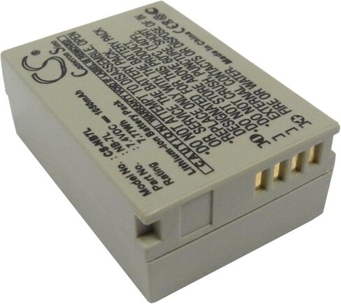 بديل SYTH للبطارية المتوافقة مع CAN0N NB-7L PowerShot G10 وPowerShot G10 وPowerShot G11 وPowerShot G12 (1050 مللي أمبير/7.4 فولت) in Kuwait