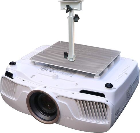 Projector Ceiling Mount Compatible with Epson Home Cinema LS11000 Pro Cinema LS12000 with Lateral Shift Coupling (Telescoping 13-20-Inch Extension) in Saudi Arabia