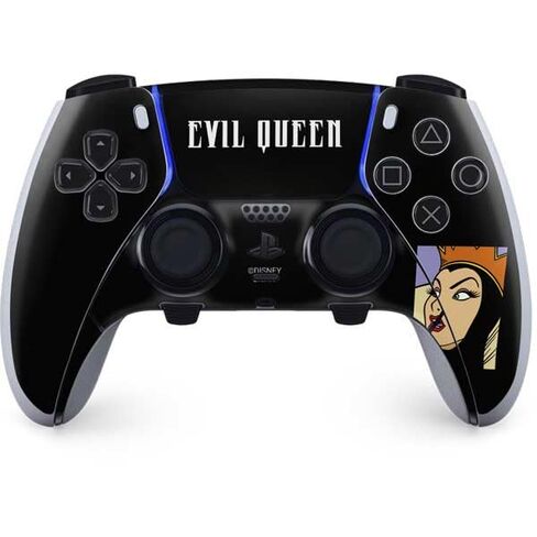 غلاف Skinit المخصص للألعاب متوافق مع وحدة تحكم PS5 DualSense Edge Pro - تصميم Disney Villains Ursula Ariel وFlounder المرخص رسميًا in Saudi Arabia