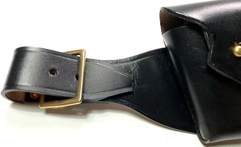 الثروة المشتركة الكندية البريطانية P1903 ذخيرة جلدية باندولير/الحرب العالمية الأولى والحرب العالمية الثانية الحرب العالمية الثانية مشابك ذخيرة دائرية على الكتف بني داكن in Kuwait