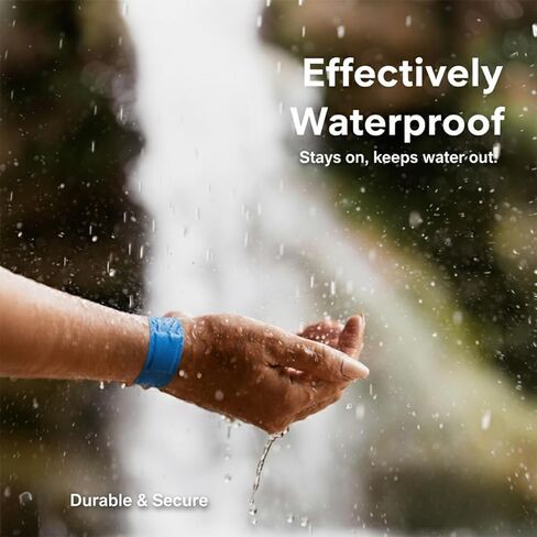 120 عبوة من الضمادات اللاصقة الزرقاء لخدمات الطعام وتقديم الطعام، قابلة للكشف عن المعادن، شرائط قماش منسوجة مقاومة للماء مقاس 1 بوصة × 3 بوصة in Kuwait