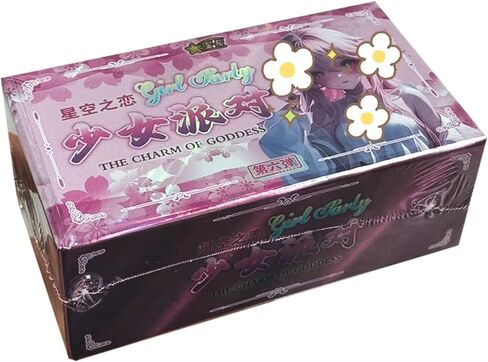 Booster Box Goddess Story Waifu MEIKA Series TCG Anime Girl Cards Collection Trading Card (NS1-13) in Saudi Arabia