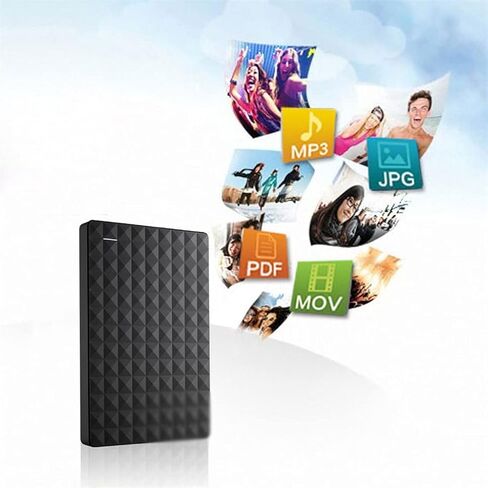 قرص محرك الأقراص الصلبة الموسع 1 تيرابايت 2 تيرابايت 4 تيرابايت USB3.0 قرص صلب خارجي محمول 2.5 بوصة (اللون: D، الحجم: 1 تيرابايت) (D 2 تيرابايت) in Kuwait