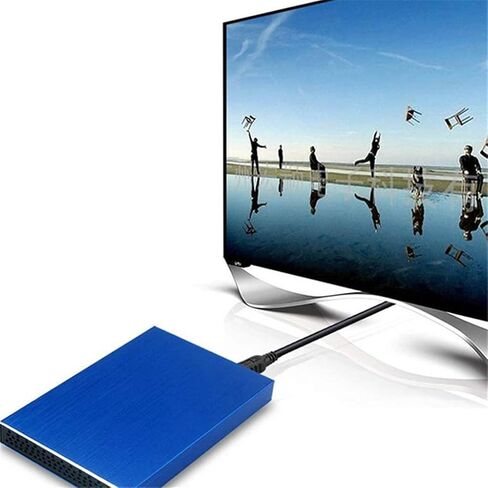قرص صلب HDD 2.5 سعة 500 جيجابايت و1 تيرابايت و2 تيرابايت قرص صلب خارجي محمول خارجي لأجهزة الكمبيوتر المحمول (اللون: D) (ديناصور أبيض Doodle4) in Kuwait