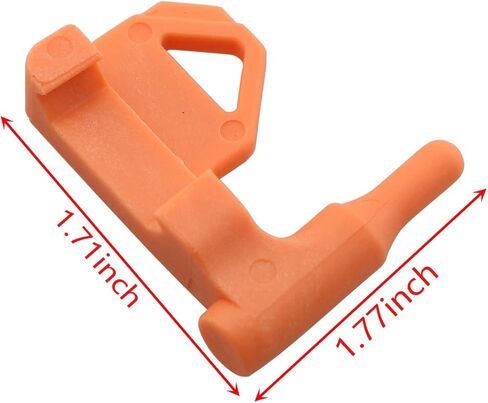 Safety Flag ZCZQC 4pcs Orange AR15 Safety Flags with 4pcs Red Nylon Tags for Toy Gun in Saudi Arabia