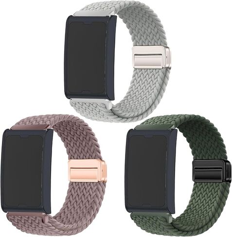 Nylon Sport Band Compatible with Amazfit Helio, Breathable, Adjustable Replacement Band For Man Woman in Kuwait
