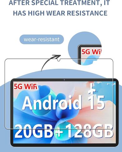[عبوة من قطعتين] لجهاز CUPEISI CP31M/Bnegynng CP31M Tablet 10.1 بوصة من الزجاج المقوى، واقي شاشة لجهاز Bnegynng/CUPEISI 10.1 بوصة مضاد للخدش وحساس وصلابة 9H. in Kuwait