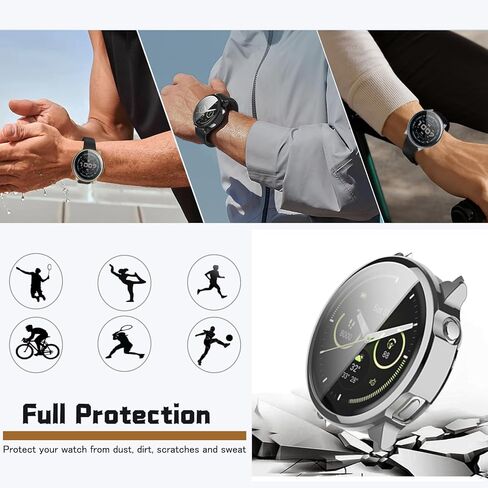 [4-Pack Screen Protector Case Compatible with Garmin Venu 4 45mm Smartwatch, Soft TPU Plated Case Anti-Scratch Cover Rugged Bumper Full Cover Shell for Women Men in Saudi Arabia