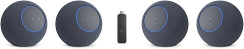 Alexa Home Theater Bundle: Includes Echo Studio (4), Graphite, Fire TV Stick 4K Max in Saudi Arabia