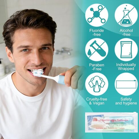 10 Sets Toiletry Kit Travel Size Toiletries Bulk Hygiene Kits Homeless Care Package Supplies in Zip Pouch,Homeless Kit Bulk Perfect for Camping,Hotel,Charity Men Women in Kuwait