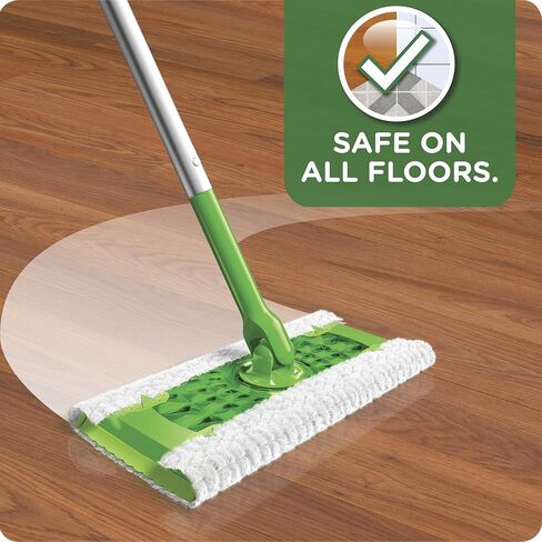 مجموعة ممسحة الأرضيات الجافة والرطبة Swiffer 92815 Sweeper® in Kuwait