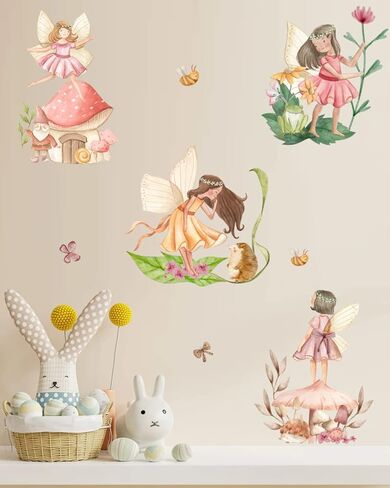 Baby Bear Sleeping Wall Decals Peel and Stick Cute Bear Stickers for Baby Toddler Kids Room Bedroom Nursery Playroom Decor in Saudi Arabia