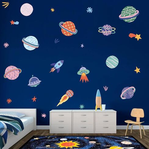 Baby Bear Sleeping Wall Decals Peel and Stick Cute Bear Stickers for Baby Toddler Kids Room Bedroom Nursery Playroom Decor in Saudi Arabia