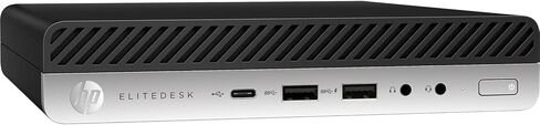 HP Elitedesk 800 G4 School & Business Mini Desktop (Intel i5-8600 6-Core, 32GB RAM, 2x1TB PCIe SSD (2TB), Intel UHD 630, Win 11 Pro) Refurbished (Renewed) in Saudi Arabia