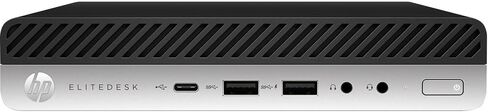 HP Elitedesk 800 G4 School & Business Mini Desktop (Intel i5-8600 6-Core, 32GB RAM, 2x1TB PCIe SSD (2TB), Intel UHD 630, Win 11 Pro) Refurbished (Renewed) in Saudi Arabia