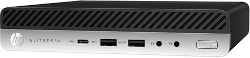 HP Elitedesk 800 G4 School & Business Mini Desktop (Intel i5-8600 6-Core, 32GB RAM, 2x1TB PCIe SSD (2TB), Intel UHD 630, Win 11 Pro) Refurbished (Renewed) in Saudi Arabia