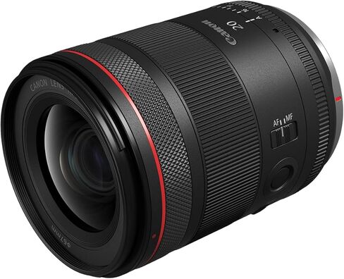 Canon RF20mm F1.4 L VCM، عدسة هجينة بدون مرآة، زاوية أساسية فائقة الاتساع، متوافقة مع الكاميرات ذات الإطار الكامل وAPS-C بدون مرآة، للصور والفيديو (متجدد) in Kuwait