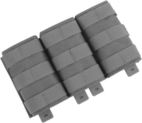 MOLLE Triple 7.62mm Magazine Pouch, Mag Carrier Holder Pocket Storage for Tactical in Kuwait