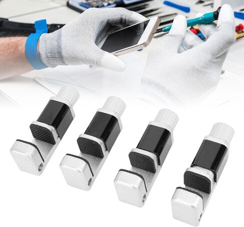 Tyenaza 4PCS Phone Screen Repair Clamp Tool, Universal Adjustable Screen Fastening Clip Fixture for Cellphones PC Laptops Tablets LCD Screen in Saudi Arabia