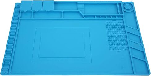 Magnetic Insulation Silicone Work Mat Heat Soldering Phone Computer Repair MatS 170 Made to Material Magnetic Remember Digital All Have Position to Easy (s-160) in Saudi Arabia