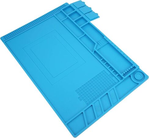 Magnetic Insulation Silicone Work Mat Heat Soldering Phone Computer Repair MatS 170 Made to Material Magnetic Remember Digital All Have Position to Easy (s-160) in Kuwait