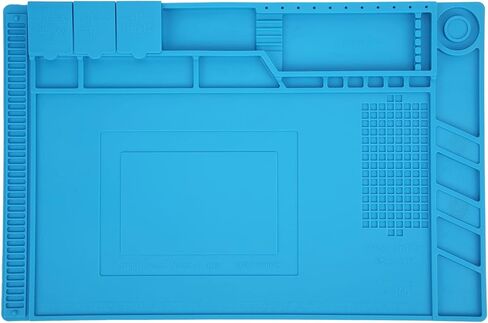 Magnetic Insulation Silicone Work Mat Heat Soldering Phone Computer Repair MatS 170 Made to Material Magnetic Remember Digital All Have Position to Easy (s-160) in Kuwait