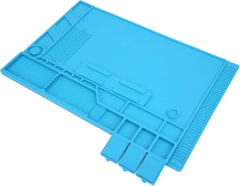 Magnetic Insulation Silicone Work Mat Heat Soldering Phone Computer Repair MatS 170 Made to Material Magnetic Remember Digital All Have Position to Easy (s-160) in Kuwait