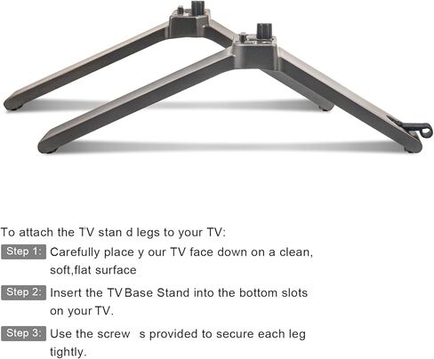 استبدال أرجل حامل قاعدة التلفزيون المتوافقة مع Toshiba 50" 55" Class C350 Series 50C350U 50C350KU 55C350LU 50C350LU 50C350LK 55C350LP 55C350LK 50C350LP 50C350LS 4K UHD تلفزيون ذكي LED in Saudi Arabia