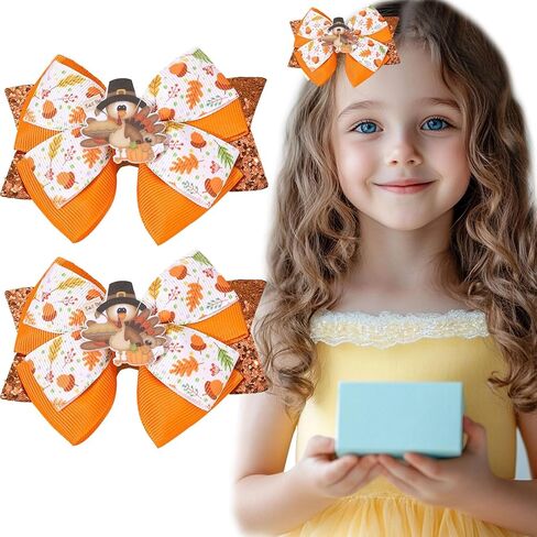 2pcs Easter Bunny Hair Bow Clips - Cute Pink & White Rabbit Ear Hairpins with Bowknot, Adorable Spring Hair Accessories for Women, Girls & Kids, Perfect for Easter Party, Daily Wear & Photo Props in Kuwait