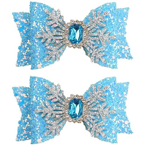2pcs Easter Bunny Hair Bow Clips - Cute Pink & White Rabbit Ear Hairpins with Bowknot, Adorable Spring Hair Accessories for Women, Girls & Kids, Perfect for Easter Party, Daily Wear & Photo Props in Kuwait