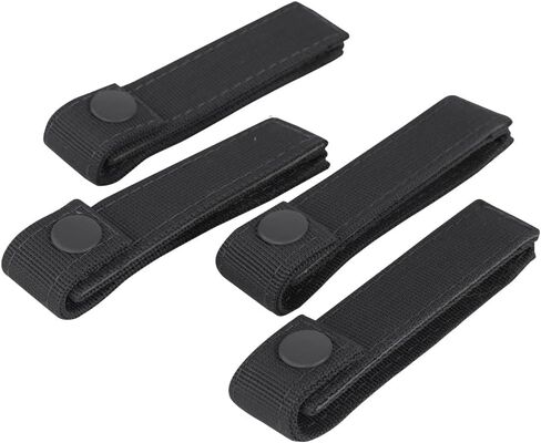 Condor Elite - 4" MOD Straps (4 PCS/Pack) Black in Saudi Arabia