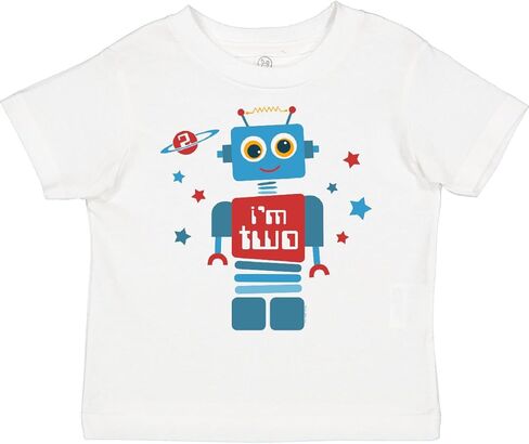 تي شيرت للأطفال الصغار من Inktastic Robot لعيد الميلاد الثاني in Saudi Arabia