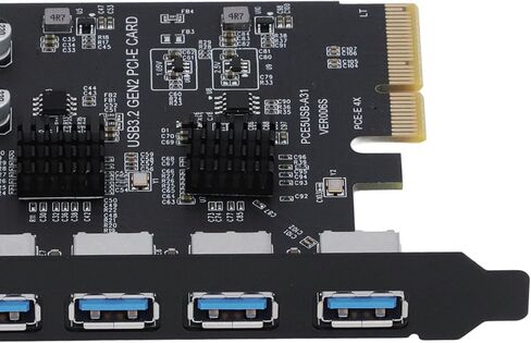 بطاقة توسيع ناقل الحركة SUNGOOYUE PCIe USB 3.2 5 عالية السرعة لـ ASM3142 بسرعة 10 جيجابت في الثانية in Kuwait