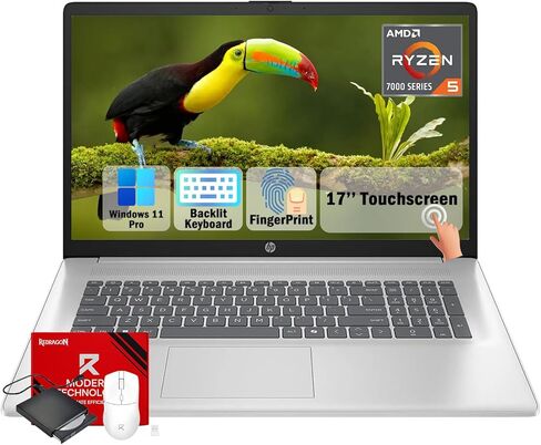 HP 14" HD Intel N4000 2.6GHz 4GB RAM 64GB eMMC Webcam Windows 10 Laptop + 1 Year Microsoft Office, Silver, 14-14.99 inches (7MP91UA) in Saudi Arabia