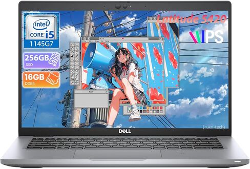 كمبيوتر محمول Dell Latitude 5420 مقاس 14 بوصة، الجيل i5-11، ذاكرة وصول عشوائي سعتها 16 جيجابايت، محرك أقراص SSD سعة 256 جيجابايت، نظام Win11 Pro (متجدد) in Kuwait
