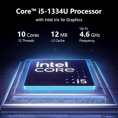 كمبيوتر محمول Dell Inspiron مقاس 15.6 بوصة FHD يعمل باللمس، الجيل الثالث عشر Intel 10-Core i5-1334U، ذاكرة وصول عشوائي DDR4 سعة 32 جيجابايت، 1 تيرابايت PCIe SSD، واي فاي 6، بلوتوث، نوع C، HDMI، أسود، Windows 11 Home in Saudi Arabia