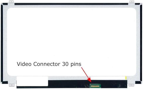 استبدال شاشة غير تعمل باللمس لجهاز Dell Latitude 15 3540 3550 3560 3570 3580 3588 3590 5550 E5550 5580 5590 5591 15.6 بوصة HD 1366 * 768 30 Pins LCD لوحة عرض LED (ليست تعمل باللمس) in Kuwait
