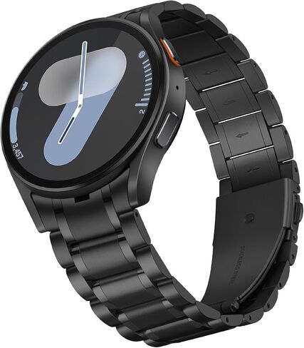 أحزمة HITZEE من الفولاذ المقاوم للصدأ بدون فجوة متوافقة مع ساعة Samsung Galaxy Watch 7/6/5/4/FE Band 40/44mm/Watch 6 Classic 43/47mm/Watch 5 Pro، حزام معدني لساعة Samsung مصمم للرجال/النساء، فضي ذهبي in Saudi Arabia