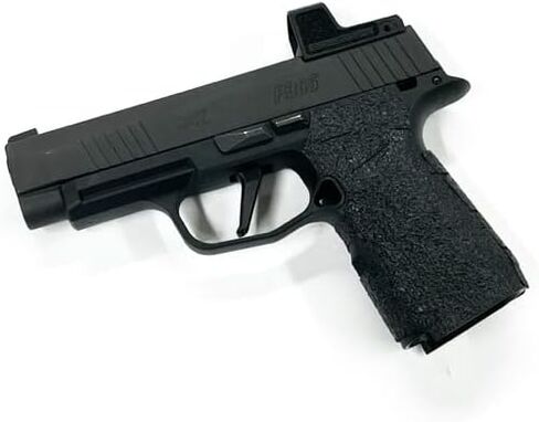 مجموعة تعزيز قبضة مطاطية مزخرفة من Handleitgrips لـ Wilson Combat P365XL وP365X in Kuwait