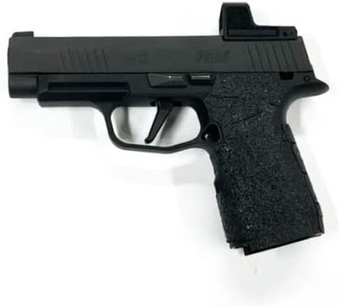 مجموعة تعزيز قبضة مطاطية مزخرفة من Handleitgrips لـ Wilson Combat P365XL وP365X in Kuwait