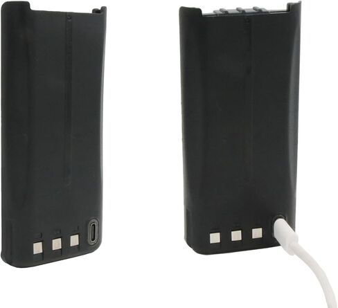 Type-C Charging Port, KNB-45L Battery Compatible with Kenwood TK-2200 TK-2207 TK-2312 TK-3312 TK-3200 TK-3207 7.4V Lithium-ion Battery Pack in Saudi Arabia