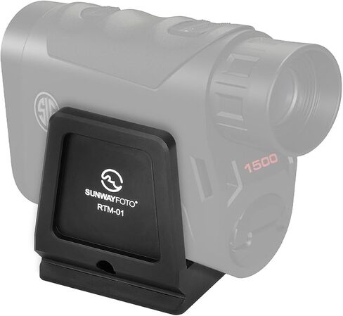 Tripod Mount Adapter for Laser Rangefinder with Arca Swiss Quick Release Plate, 1/4"-20&3/8"-16 Screw Sockets, 2515 in Saudi Arabia